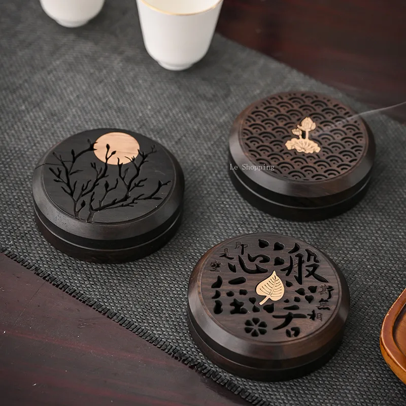 Zen Candle Supplies - Zen Sandalwood roundness Incense Box/Indoor Agarwood