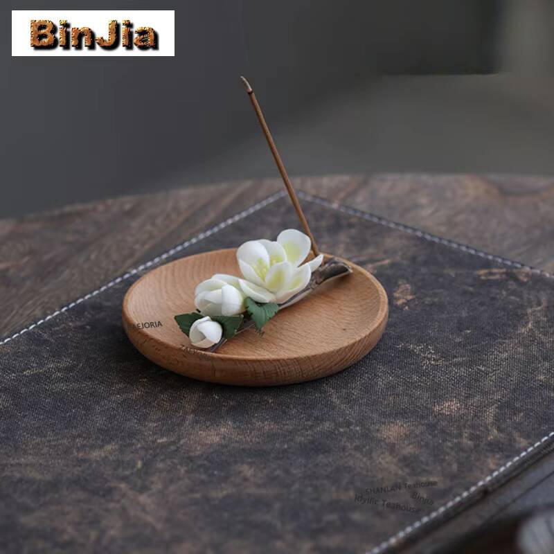 Magnolia Branch Incense Holder - Zen Candle Supplies recension och pris
