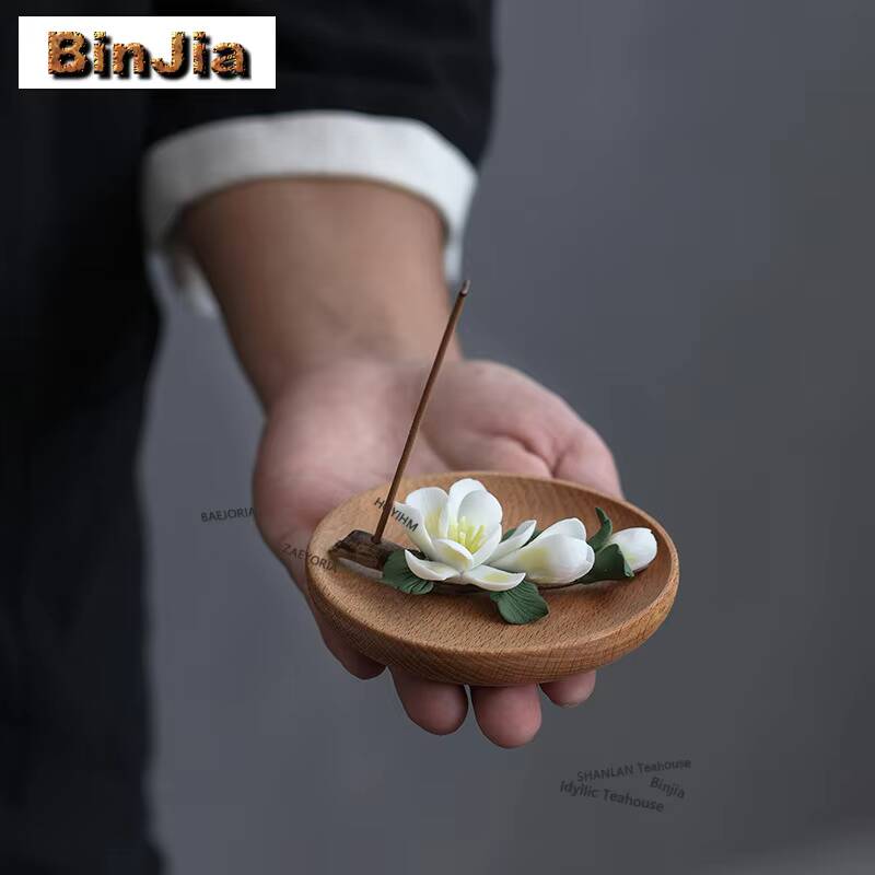 Magnolia Branch Incense Holder - Zen Candle Supplies recension och pris