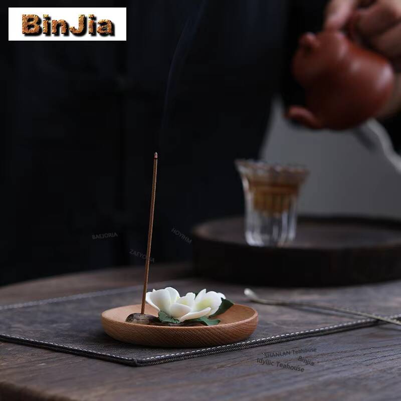 Magnolia Branch Incense Holder - Zen Candle Supplies recension och pris